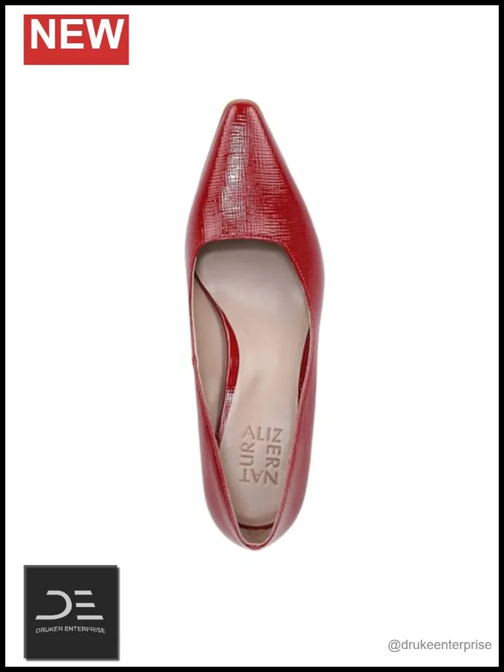 Naturalizer Tylan Pump - Sculpted Heel, Closed Toe, Comfort Technology